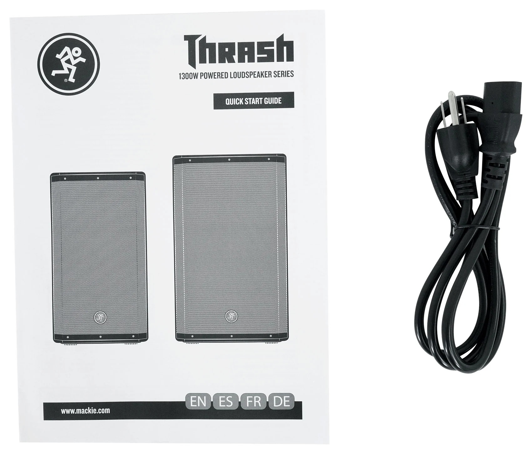 Mackie Thrash212 12” 1300W Powered Active DJ PA Speaker + XLR Cable Thrash 212 - Image 13