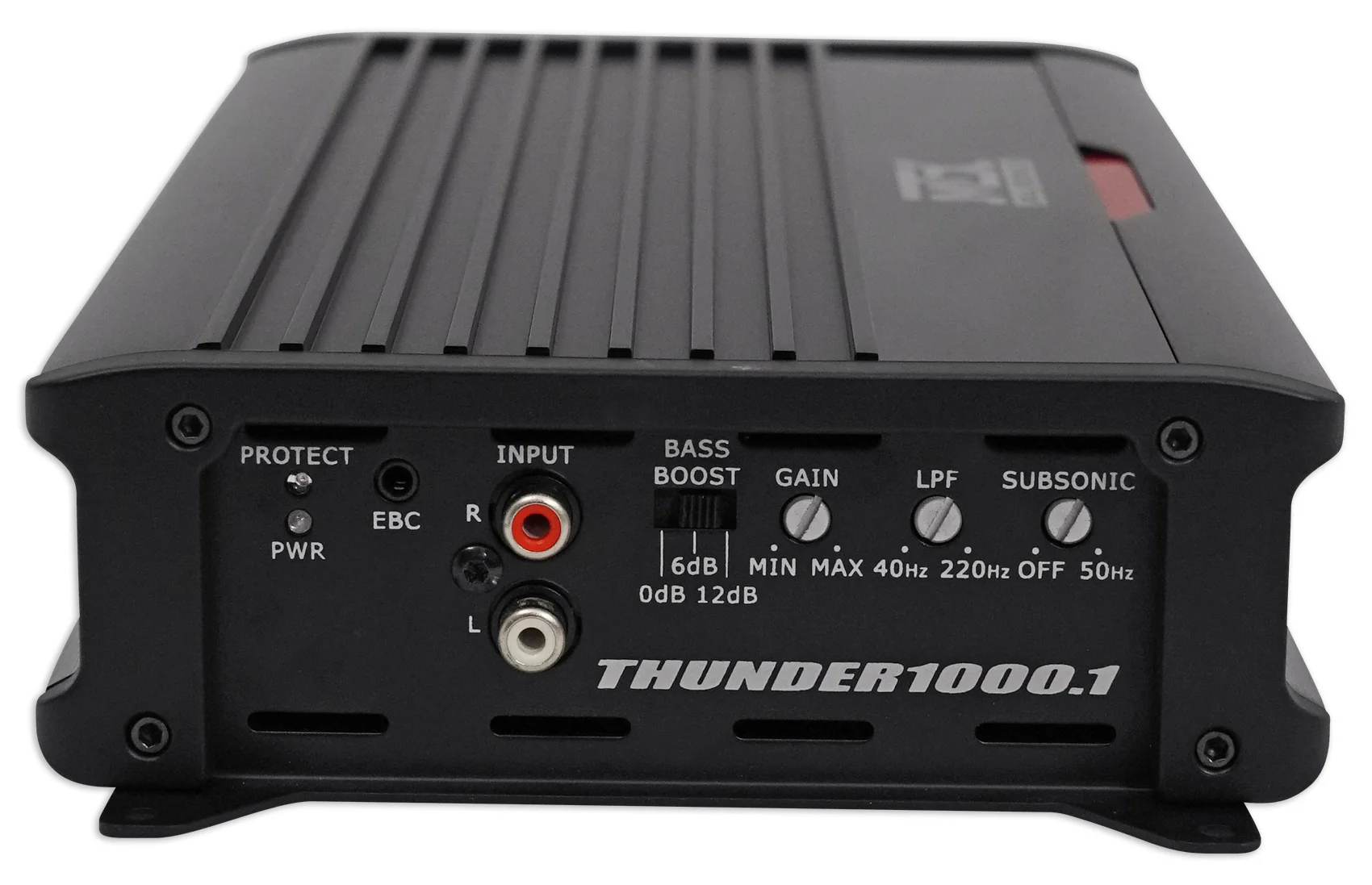 MTX THUNDER1000.1 1000 Watt RMS Mono Class D 1-Ohm Car Amplifier+Home Speakers - Image 9