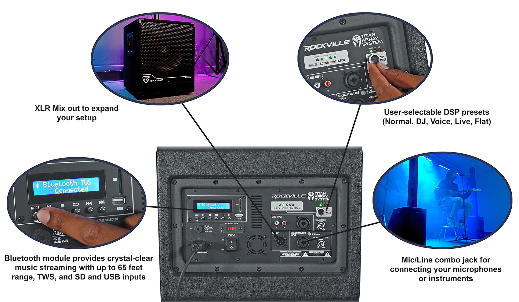 TITAN ARRAY SYSTEM +Dual Wireless Mics Bundle - Image 14