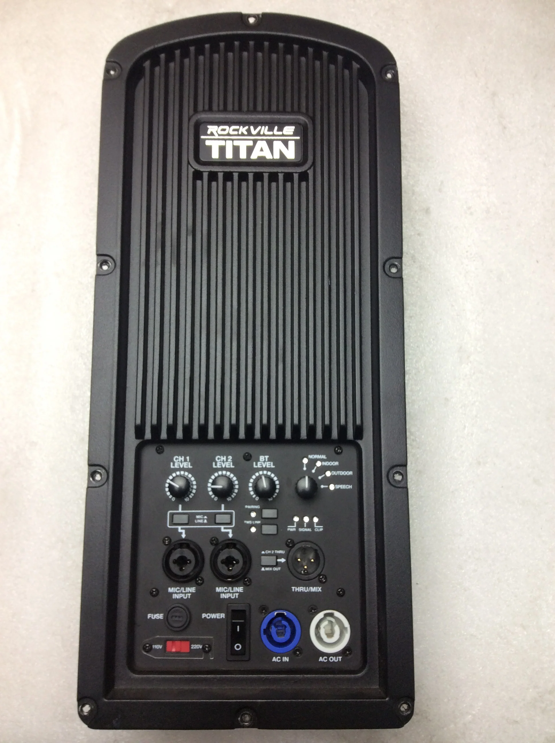 TITAN15 V2 AMP PLATE