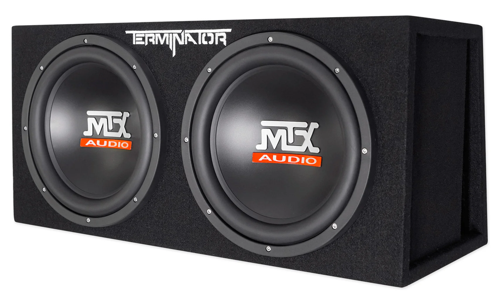 MTX Terminator TNP212DV Dual 12” Subwoofers+Box+Amplifier+Kit+Capacitor+Speaker - Image 11
