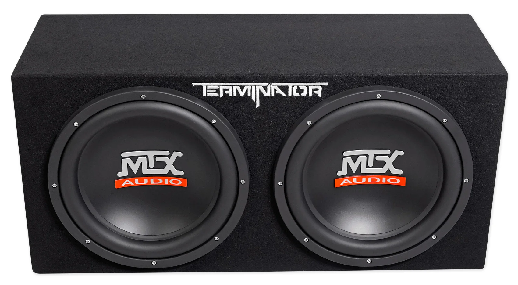 MTX Terminator TNP212DV Dual 12” Subwoofers+Box+Amplifier+Kit+Capacitor+Speaker - Image 7