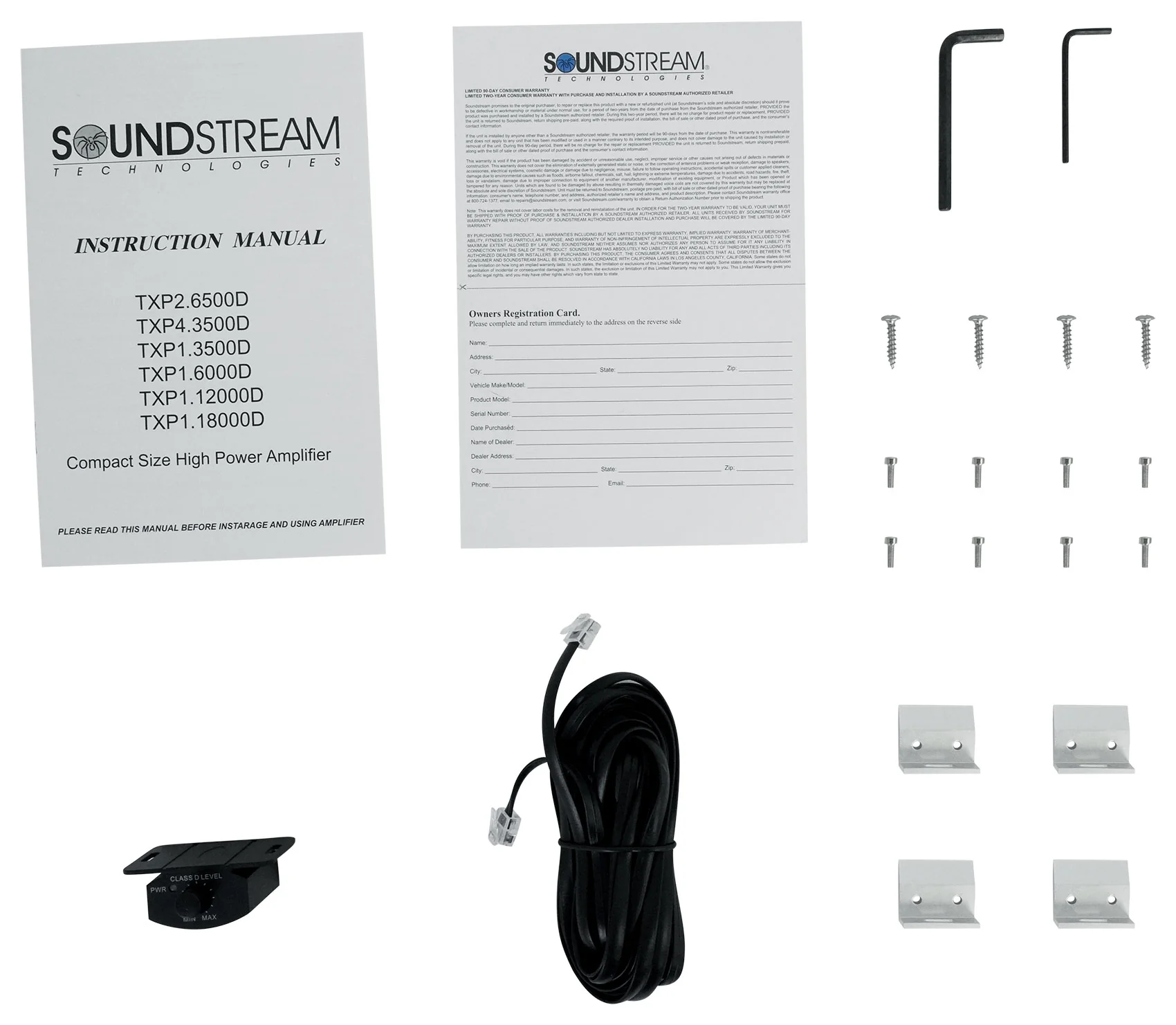 Soundstream TXP1.18000D 18,000 Watt Mono 1-Ohm Car Stereo Amplifier+Amp Kit - Image 17