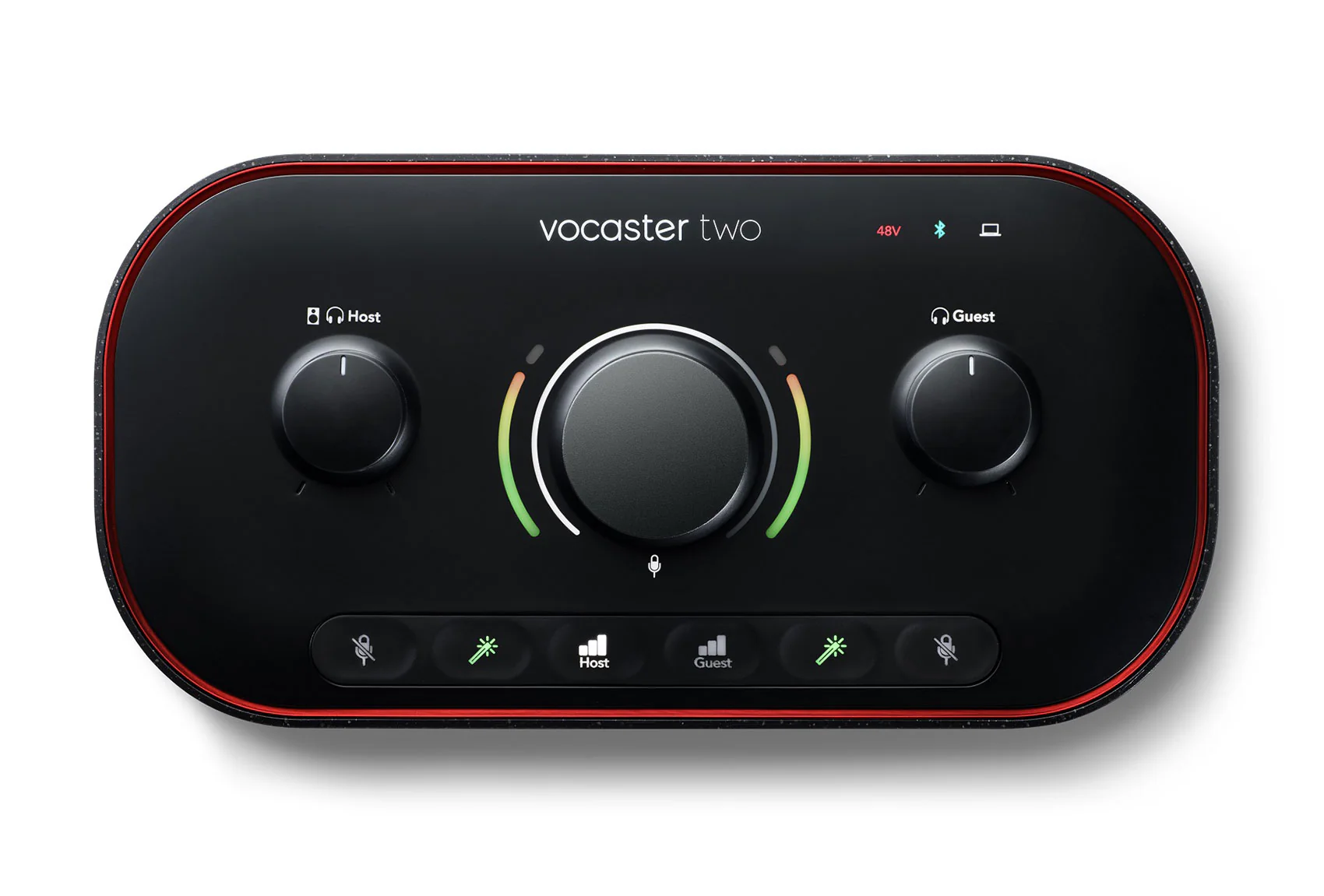 Focusrite Vocaster Two Person Podcast Podcasting Interface+Headphones+Mics - Image 15
