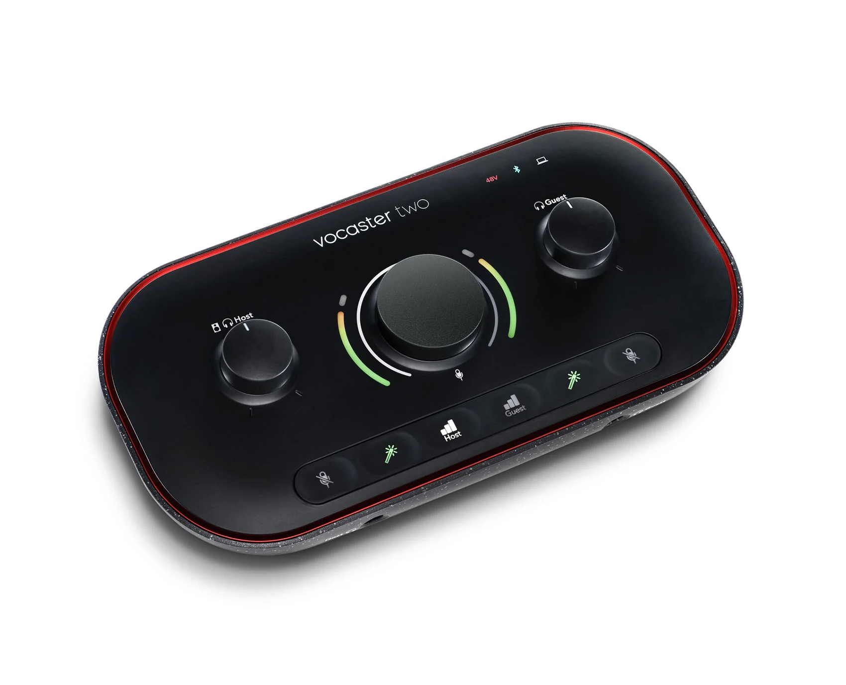 Focusrite Vocaster Two Person Podcasting Studio Interface+Headphones+Mics+Stands - Image 24