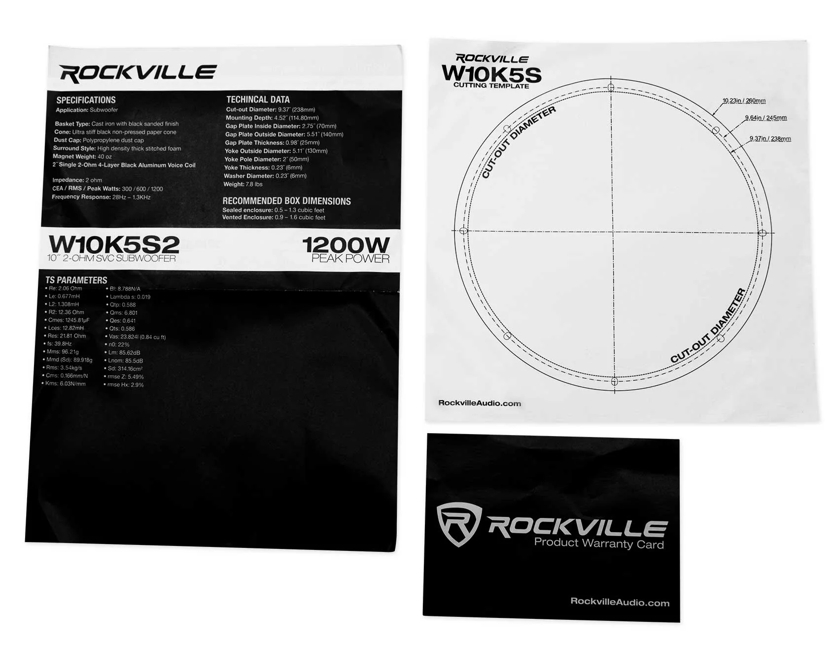 Rockville W10K5S2 + dB11 Bundle - Image 10