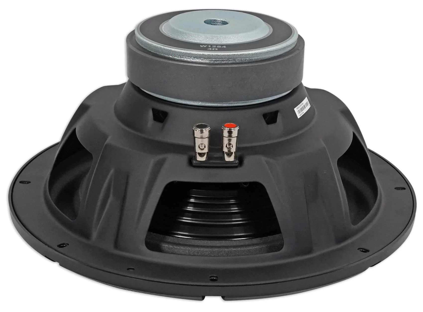 Alpine W12S4 12" 750 Watt 4-Ohm Car Audio Subwoofer + Sealed Sub Box Enclosure - Image 5