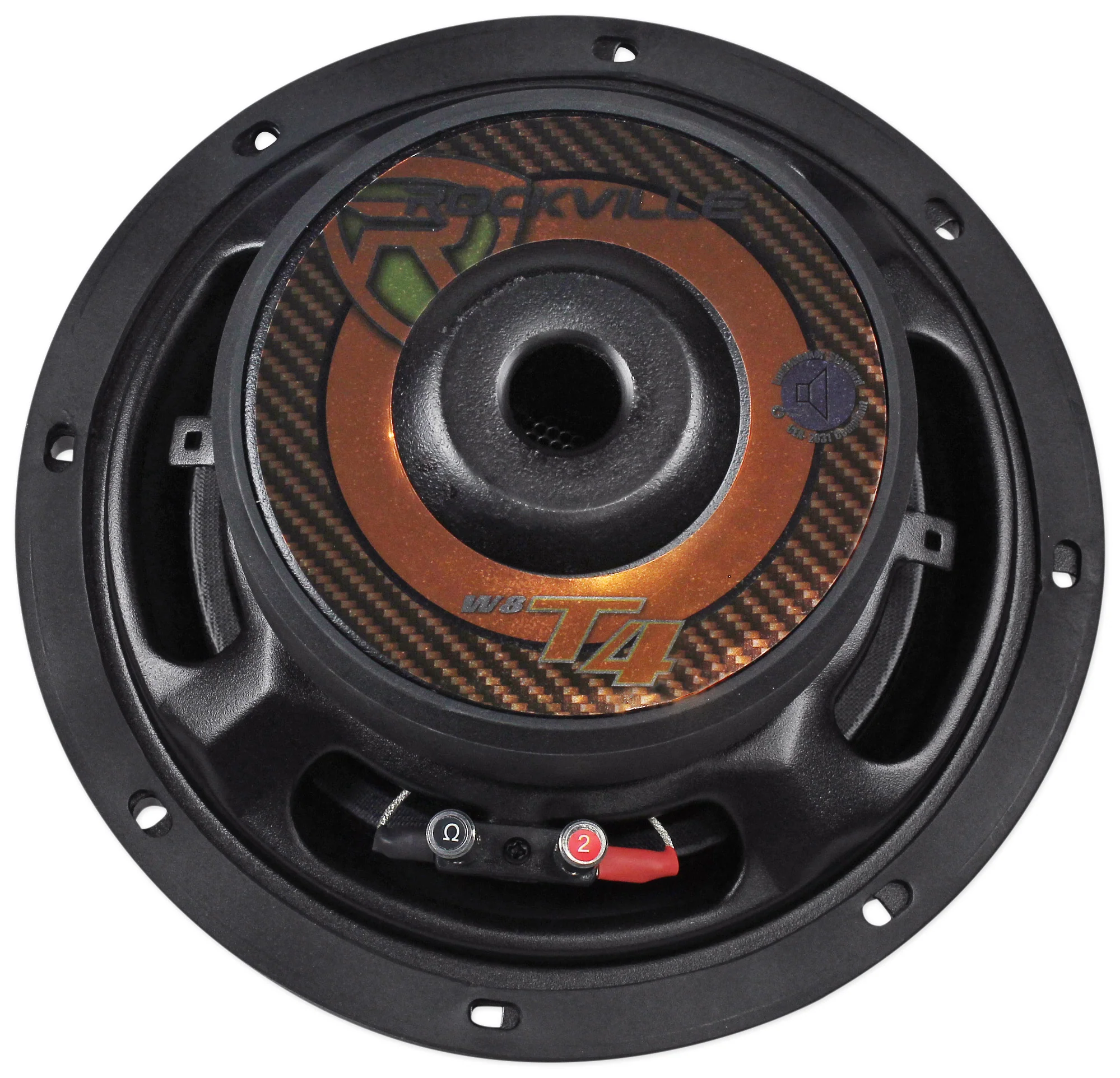 Rockville W8T4-S2 + dB11 Mono Amplifier Bundle - Image 4
