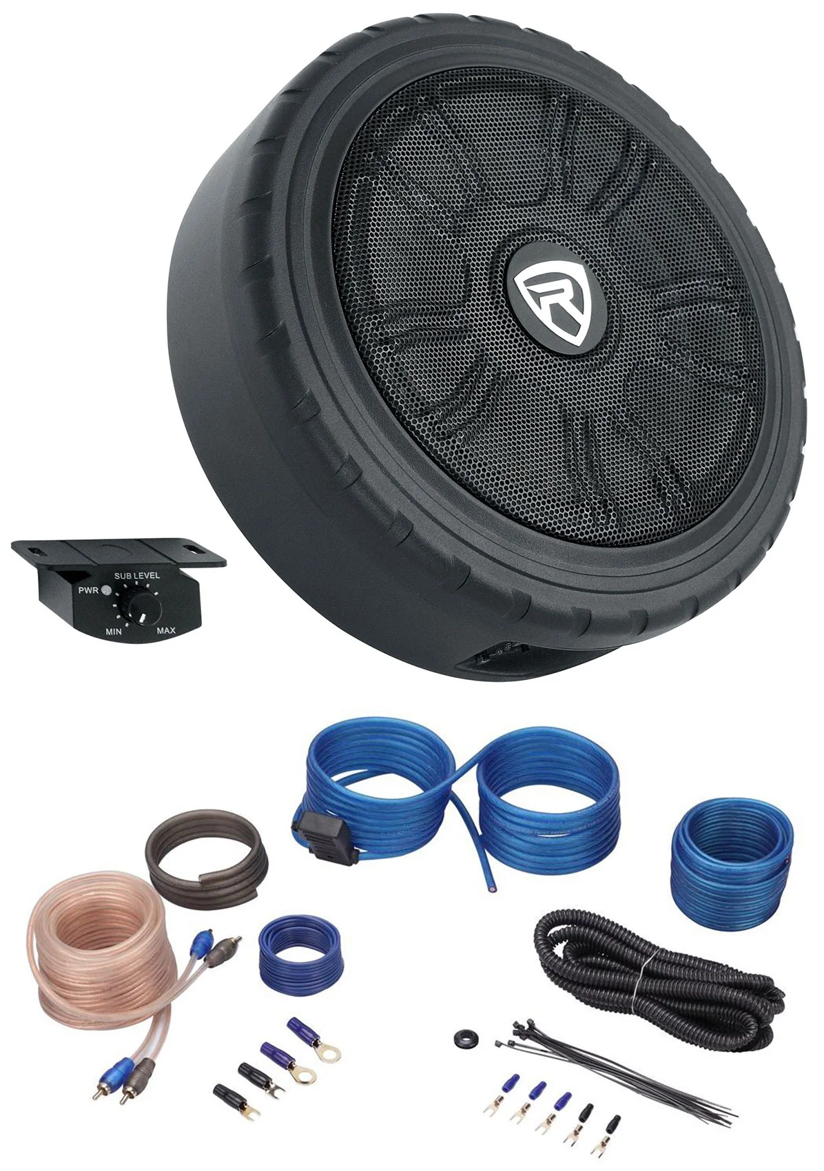 WHEEL OF BASS 8 + 10‑Gauge Amp Wiring Kit Bundle