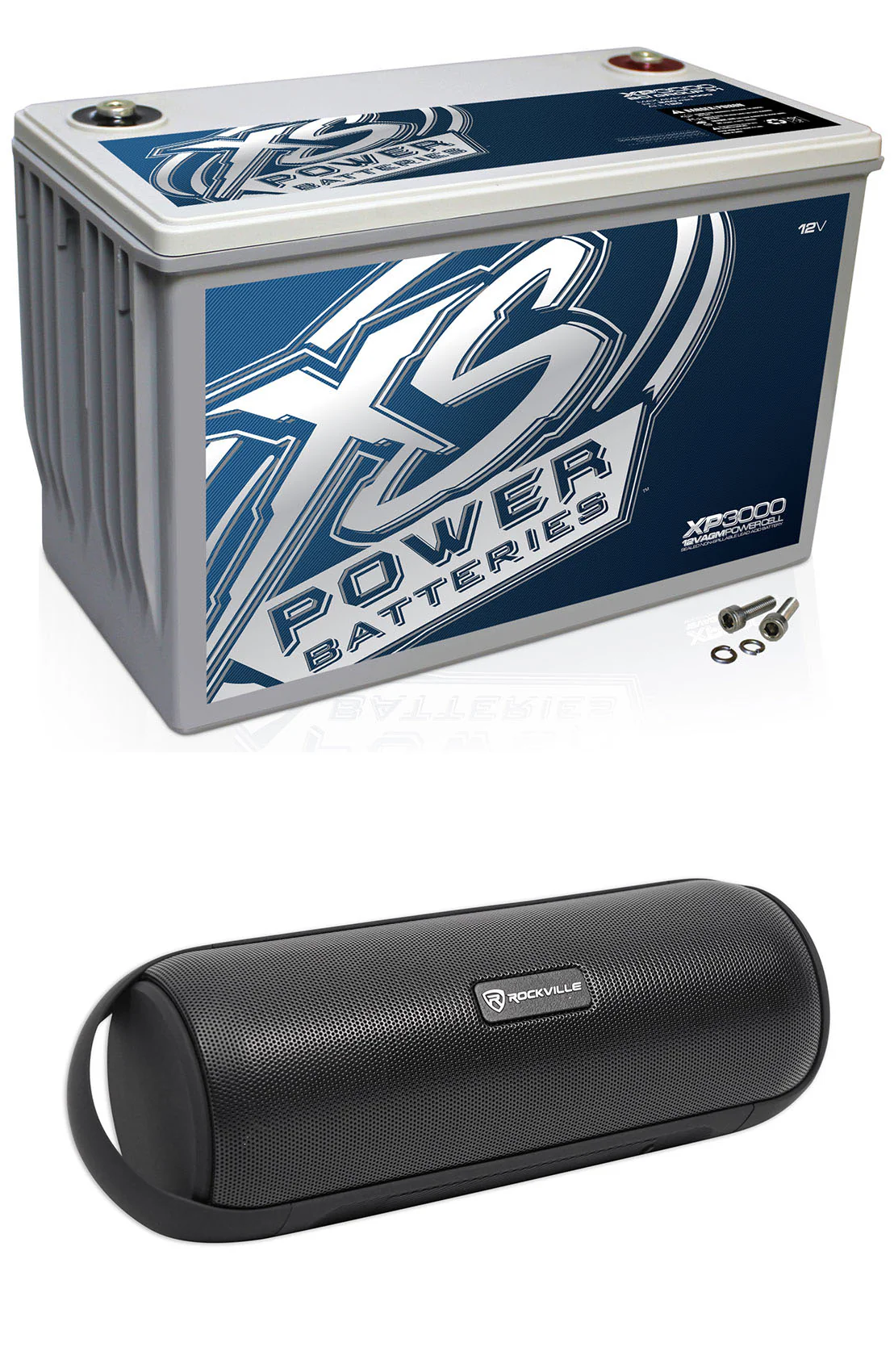 XS Power XP3000 3000 Watt Power Cell Car Audio Stereo System Battery+Speaker