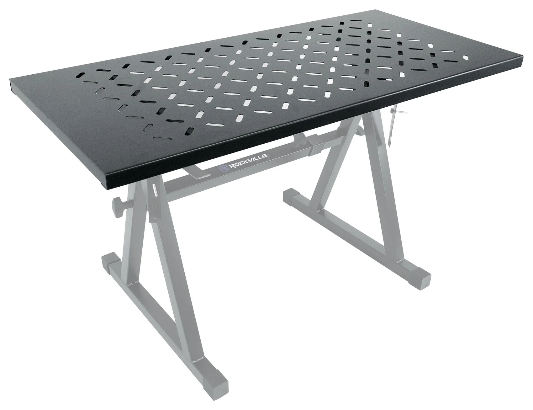 Rockville Z40W Keyboard Stand + KS1 DJ Shelf Bundle - Image 16