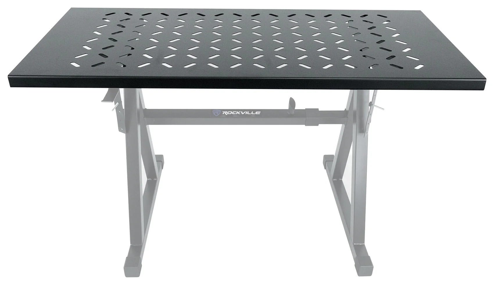 Rockville Z55 Keyboard Stand + KS1 DJ Shelf Bundle - Image 13